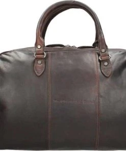 Kopen ???? Chesterfield Leren Reistas / Weekendtas Liam - 35 Liter - Bruin ⌛ -Herschel Shop 550x447