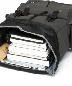 Uitgang ???? Heanvèr HEANVER Modern Canvas Rugzak - Waterdichte Rugtas 28L - 15,6 Inch Laptop Tas - Donker Groen ✨ -Herschel Shop 550x456 4