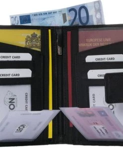 Groothandel ⭐ LeonDesign Paspoort Hoesje - Paspoorthouder - Documentenmap - Paspoorthoes - Paspoort -Paspoort Tasje - Paspoorthoesje - Paspoort Cover - Paspoort Etui - Paspoorthoes Leer - Reisdocumenten - Sale - Gadgets - Leer - Paspoort Organizer - Gele Boekje - Kado - 15 ????