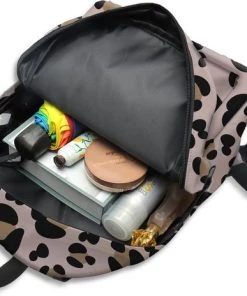 Gloednieuw ???? BFFShop.nl Panterprint Rugzak, Gymtas En Etui - Bruin - Meisjes Schoolspullen - 15 Liter ???? -Herschel Shop 550x464 1