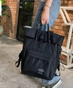 Goedkoop ???? Merkloos San Vitale® - Roll-Top USB - Rugzak – Laptop – 15,6 Inch – ???? Backpack – Waterafstotend – Rugtas – Zwart ???? -Herschel Shop 550x464 3