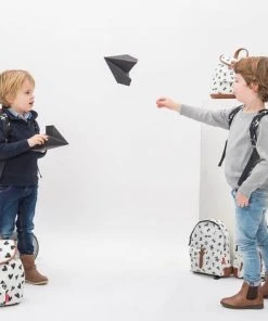 Gloednieuw ✨ Kidzroom Black & White - Rugzak - 2 T/m 6 Jaar - Zwart - Vliegtuig ???? -Herschel Shop 550x472 4