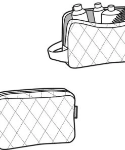 Promo ???? Reisenthel Cosmeticpouch M Toilettas - 3L - Rhombus Black Zwart ???? -Herschel Shop 550x482 3