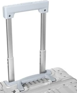 Beste Verkoop ???? Aluminium ???? Handbagage Koffer Mozzel Darrow - Reiskoffer Met Wielen - 35 Liter - Harde Koffer - Zilver ⭐ -Herschel Shop 550x485 1