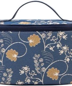 Beste Pirce ???? Signare - Toilettas - Gobelin - Austen Blue - Jane Austen - Blauw - Bloemen ????