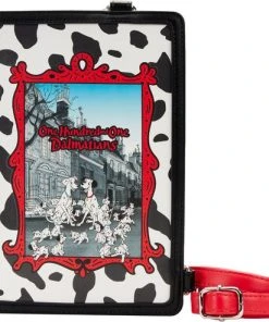 Goedkoop ⭐ Disney Loungefly Convertible Bag 101 Dalmatians Book ✨