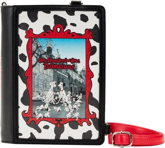 Goedkoop ⭐ Disney Loungefly Convertible Bag 101 Dalmatians Book ✨ 3 Goedkoop ⭐ Disney Loungefly Convertible Bag 101 Dalmatians Book ✨