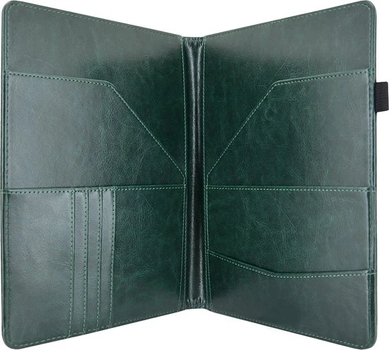 Korting ???? GoodlineNL Goodline® - Reispapieren Hoesje / A5 Reisdocumenten Mapje / Organizer - R4 - Donkergroen ???? 7 Korting ???? GoodlineNL Goodline® - Reispapieren Hoesje / A5 Reisdocumenten Mapje / Organizer - R4 - Donkergroen ???? - Afbeelding 5