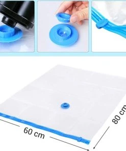 Nieuw ???? Husq HÜSQ Set Van 10 Vacuümzakken - Opbergzakken Van 60 X 80 Cm, Met Pomp, Voor Kleding En Dekbedden ❤️ -Herschel Shop 550x496 1