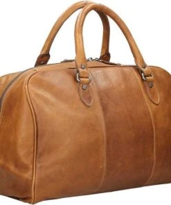 Nieuw ???? Chesterfield Leren Reistas / Weekendtas Liam - 35 Liter - Cognac ✔️ -Herschel Shop 550x505