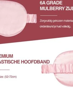 Hete verkoop ???? Consumerce® Premium Verduisterend Zijden Slaapmasker Roze | Slaapmasker Vrouwen, Mannen En Kinderen | Oogmasker | Nachtmasker | Slaapmaskers | Pyjama | Nachtmode | Nachtkleding ❤️ -Herschel Shop 550x508