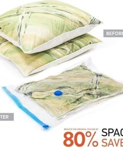 Gloednieuw ???? Borvat® | Vacuüm Opbergzakken 6 Stuks Met Pomp | Vacuümzakken | Opbergzak | Vacuüm Zakken | 50 X 60 CM ???? -Herschel Shop 550x509 5