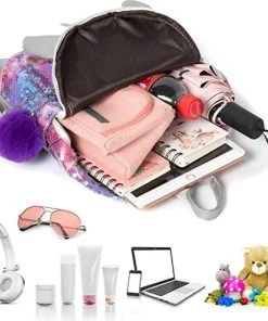 Hete verkoop ???? Mooklin Roam Kinderrugzakken, Voor Kinderen, Meisjes, Dames, Paillettentas Met Eenhoorn, Schoolrugzak, Schoudertas, Rugzak, Voor School, Reizen En Vrije Tijd (pluche Bal: Willekeurige Kleur) ???? -Herschel Shop 550x515 5