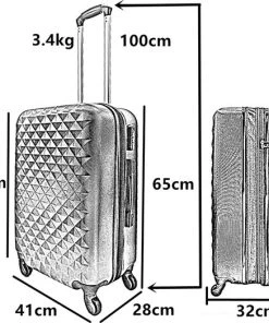 Gloednieuw ???? SB Travelbags 'Expandable' Bagage Koffer 65cm- Zwart ???? 14 Gloednieuw ???? SB Travelbags 'Expandable' Bagage Koffer 65cm- Zwart ???? -Herschel Shop 550x524 3