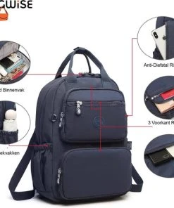 Begroting ???? Bagwise® Rugzak - Rugtas - 10 Lt - Dames - Heren - (CR1248) Donker Blauw ???? -Herschel Shop 550x533 4