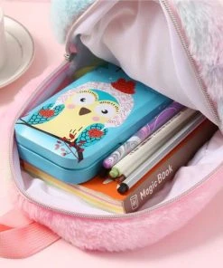 Beste Verkoop ???? Merkloos Rugtasje - Rugzak - Schooltas Pluche Cutie - Unicorn - Eenhoorn - Jongens - Meisjes - Cadeau - Sinterklaas - Kerst - 1 Jaar - 2 Jaar ???? -Herschel Shop 550x543 2