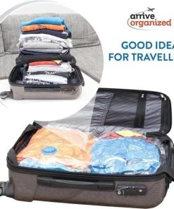 Gloednieuw ???? Borvat® | Vacuüm Opbergzakken 6 Stuks Met Pomp | Vacuümzakken | Opbergzak | Vacuüm Zakken | 50 X 60 CM ???? -Herschel Shop 550x543 4