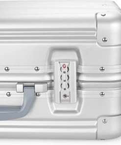 Beste Verkoop ???? Aluminium ???? Handbagage Koffer Mozzel Darrow - Reiskoffer Met Wielen - 35 Liter - Harde Koffer - Zilver ⭐ -Herschel Shop 550x543 7