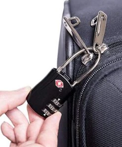 Beste deal ???? Merkloos 2 TSA Koffersloten - Cijferslot - Bagageslot - Hangslot - Zwart - Flexibel Hangslot - Reisslot - ???? Backpack Reisslot - Travel Cabellock - Kofferslot - TSA Cijferslot - Kabelslot ???? -Herschel Shop 550x547 5