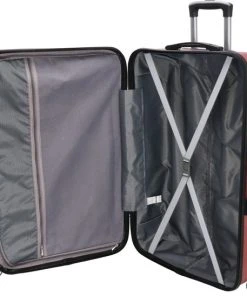 Beste deal ⭐ Beagles Originals Comfy Travel 3 Delige ABS Kofferset - Rosé Goud ???? -Herschel Shop 550x548 2