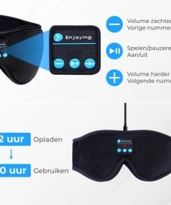 Aanbiedingen ✨ Nuvance - Verstelbaar Slaapmasker Met Bluetooth - Mannen - Vrouwen - Kinderen - Oogmasker - Zwart ???? 15 Aanbiedingen ✨ Nuvance - Verstelbaar Slaapmasker Met Bluetooth - Mannen - Vrouwen - Kinderen - Oogmasker - Zwart ???? -Herschel Shop 550x549 1