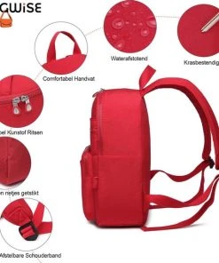 Beste Pirce ???? Bagwise® Rugzak - Rugtas - 10 Lt - S - Dames - Heren - (3060) Rood ❤️ -Herschel Shop 550x549 20