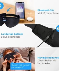 Aanbiedingen ✨ Nuvance - Verstelbaar Slaapmasker Met Bluetooth - Mannen - Vrouwen - Kinderen - Oogmasker - Zwart ???? 16 Aanbiedingen ✨ Nuvance - Verstelbaar Slaapmasker Met Bluetooth - Mannen - Vrouwen - Kinderen - Oogmasker - Zwart ???? -Herschel Shop 550x550 111