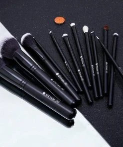 Begroting ???? Dermarolling 12-Delige Make Up Kwasten Set DF1250 ⌛ -Herschel Shop 550x550 164