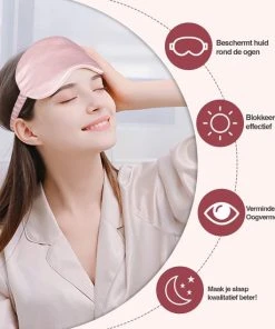 Hete verkoop ???? Consumerce® Premium Verduisterend Zijden Slaapmasker Roze | Slaapmasker Vrouwen, Mannen En Kinderen | Oogmasker | Nachtmasker | Slaapmaskers | Pyjama | Nachtmode | Nachtkleding ❤️ -Herschel Shop 550x550 20