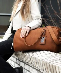 Nieuw ???? Chesterfield Leren Reistas / Weekendtas Liam - 35 Liter - Cognac ✔️ -Herschel Shop 550x550 230