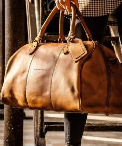 Nieuw ???? Chesterfield Leren Reistas / Weekendtas Liam - 35 Liter - Cognac ✔️ -Herschel Shop 550x550 231