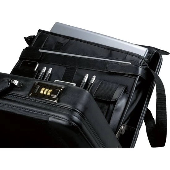 Kopen ✔️ Juscha JU-45039 Pilotenkoffer Alassio Modica 32,5 X 45,5 X 10,5 Cm Zwart ???? 4 Kopen ✔️ Juscha JU-45039 Pilotenkoffer Alassio Modica 32,5 X 45,5 X 10,5 Cm Zwart ???? - Afbeelding 2