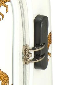 Goedkoop ⭐ Princess Traveller Trendy Animal Collection - ???? Handbagage Koffer - Leopard - Wit - 56cm ???? -Herschel Shop 550x550 261
