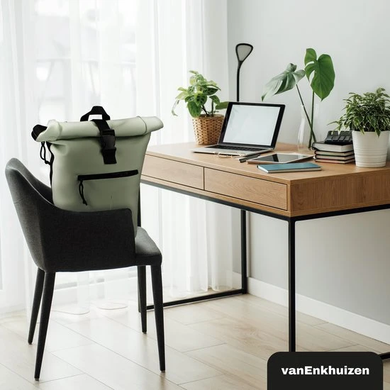 Hete verkoop ✔️ Van Enkhuizen VanEnkhuizen Rolltop Rugzak Met Laptopvak 15,6 Inch - 20 Liter - Waterafstotend En Thermo Materiaal - Mint ???? 10 Hete verkoop ✔️ Van Enkhuizen VanEnkhuizen Rolltop Rugzak Met Laptopvak 15,6 Inch - 20 Liter - Waterafstotend En Thermo Materiaal - Mint ???? - Afbeelding 8
