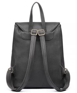 Korting ???? Miss LuLu Rugzak - Dames Rugtas - Kwalitatieve Kunstleren Rug Tas - Grijs (E1669 GY) ???? -Herschel Shop 550x550 380