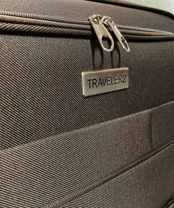 Promo ???? Travelerz Reiskoffer Met Wielen Softcase 139 Liter - Met Cijferslot - Expender - Voorvakken - Bruin ???? -Herschel Shop 550x550 392