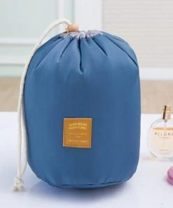 Aanbiedingen ✔️ Bfree Blauwe Make Up Tasje / Toilettas / Etui / Organizer / Opberger - Toilettas / Travel Organizer Reis Toilet Bag Organiser - Dames Make Up Tas Koffer / Opberg Box / Reis Cosmetica Tas / Opbergsysteem / Houder ✔️ -Herschel Shop 550x550 411