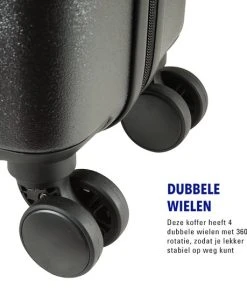 Goedkoopste ???? Princess Traveller Harlem - Reiskoffer - Zwart - L - 76cm ???? -Herschel Shop 550x550 416