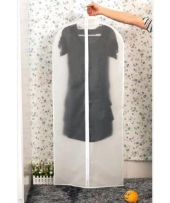 Beste Verkoop ???? AA Commerce 2X Kledinghoes Semi-Transparant L - Opberghoes / Koffer Hoes Voor Kleding / Pak - Kostuumhoes ⌛ -Herschel Shop 550x550 435