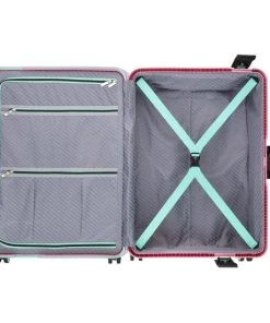 Coupon ???? CarryOn Steward TSA Reiskoffer - 65cm Trolley Met Kliksloten - Dubbele Wielen - Roze ???? -Herschel Shop 550x550 494