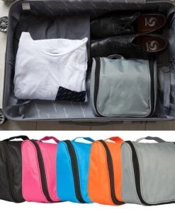 Hete verkoop ???? TravelSky Reis Toilettas Met Haak Travel Etui Organizer Voor Toiletartikelen Kamperen & Reizen Accessoires – Geschikt Voor Dames En Heren – Grijs ???? -Herschel Shop 550x550 607