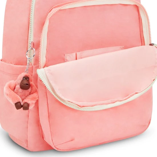Korting ???? Kipling SEOUL Unisex Rugzak - Pink ???? Candy C ???? 6 Korting ???? Kipling SEOUL Unisex Rugzak - Pink ???? Candy C ???? - Afbeelding 4