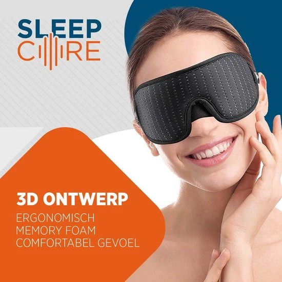 Promo ???? SleepCore® - Slaapmasker - 3D - Oog Masker - Ademend - Slapen - Ooglap - Licht Blokkerend -Comfortabele - Nachtmasker - Blinddoek - 3D - 100% Verduisterend - Slaap Beter - Masker - Rust ???? 6 Promo ???? SleepCore® - Slaapmasker - 3D - Oog Masker - Ademend - Slapen - Ooglap - Licht Blokkerend -Comfortabele - Nachtmasker - Blinddoek - 3D - 100% Verduisterend - Slaap Beter - Masker - Rust ???? - Afbeelding 4
