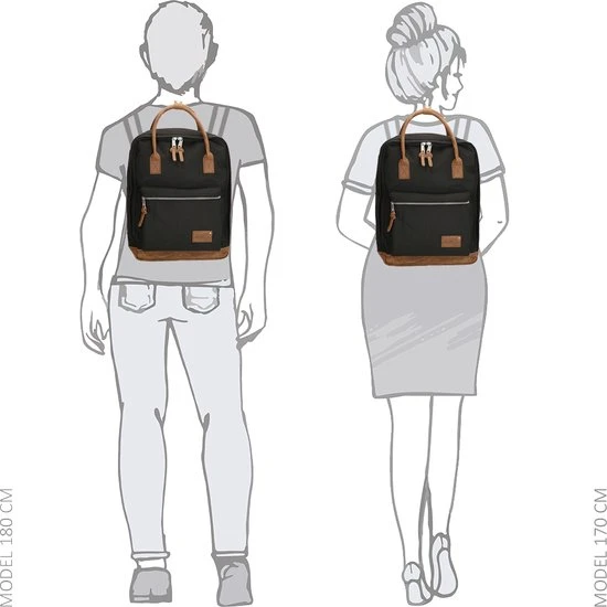 Beste Verkoop ???? Enrico Benetti Rugzak Santiago 46161 Rugtas Met 15" Laptopvak - Zwart ???? 10 Beste Verkoop ???? Enrico Benetti Rugzak Santiago 46161 Rugtas Met 15" Laptopvak - Zwart ???? - Afbeelding 8