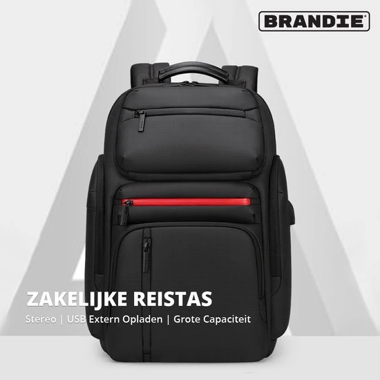 Nieuw ???? Brandie® - Rugzak - Laptop Rugzak Tot 15.6 Inch Voor Unisex - Schooltas - Waterdicht - Anti-diefstal TSA Slot - Capaciteit 39L - USB Poort - Met Regenhoes - Schoudertas Voor Reizen En Zakelijk Werk - Gewicht 1.3KG - Maat 30*22*46 Inch - Zwart Gery ⌛ 7 Nieuw ???? Brandie® - Rugzak - Laptop Rugzak Tot 15.6 Inch Voor Unisex - Schooltas - Waterdicht - Anti-diefstal TSA Slot - Capaciteit 39L - USB Poort - Met Regenhoes - Schoudertas Voor Reizen En Zakelijk Werk - Gewicht 1.3KG - Maat 30*22*46 Inch - Zwart Gery ⌛ - Afbeelding 5