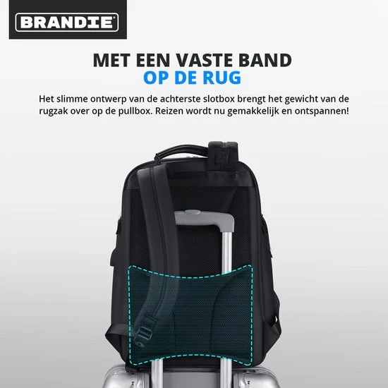 Nieuw ???? Brandie® - Rugzak - Laptop Rugzak Tot 15.6 Inch Voor Unisex - Schooltas - Waterdicht - Anti-diefstal TSA Slot - Capaciteit 39L - USB Poort - Met Regenhoes - Schoudertas Voor Reizen En Zakelijk Werk - Gewicht 1.3KG - Maat 30*22*46 Inch - Zwart Gery ⌛ 9 Nieuw ???? Brandie® - Rugzak - Laptop Rugzak Tot 15.6 Inch Voor Unisex - Schooltas - Waterdicht - Anti-diefstal TSA Slot - Capaciteit 39L - USB Poort - Met Regenhoes - Schoudertas Voor Reizen En Zakelijk Werk - Gewicht 1.3KG - Maat 30*22*46 Inch - Zwart Gery ⌛ - Afbeelding 7