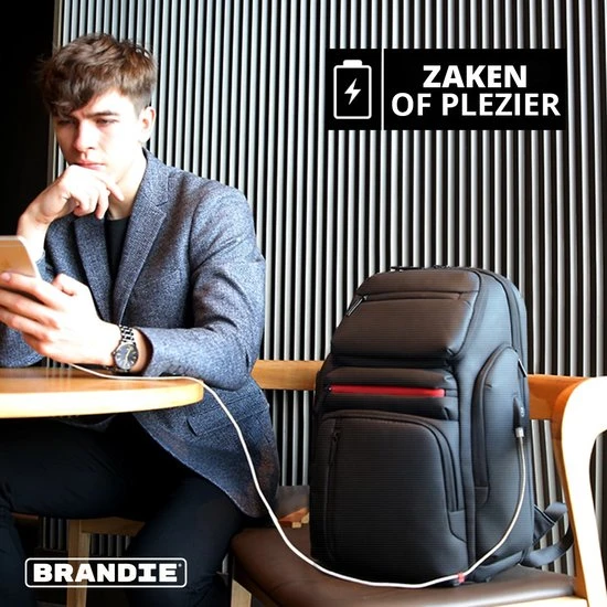 Nieuw ???? Brandie® - Rugzak - Laptop Rugzak Tot 15.6 Inch Voor Unisex - Schooltas - Waterdicht - Anti-diefstal TSA Slot - Capaciteit 39L - USB Poort - Met Regenhoes - Schoudertas Voor Reizen En Zakelijk Werk - Gewicht 1.3KG - Maat 30*22*46 Inch - Zwart Gery ⌛ 13 Nieuw ???? Brandie® - Rugzak - Laptop Rugzak Tot 15.6 Inch Voor Unisex - Schooltas - Waterdicht - Anti-diefstal TSA Slot - Capaciteit 39L - USB Poort - Met Regenhoes - Schoudertas Voor Reizen En Zakelijk Werk - Gewicht 1.3KG - Maat 30*22*46 Inch - Zwart Gery ⌛ - Afbeelding 11
