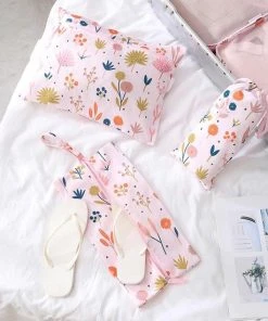 Groothandel ???? Qpacks - Flower Power Packing Cubes Set 6-delig - Waterdicht - Patroon - Roze Bloemen Print - Toilettas - Koffer Organiser - ???? Backpack ???? -Herschel Shop 550x550 766