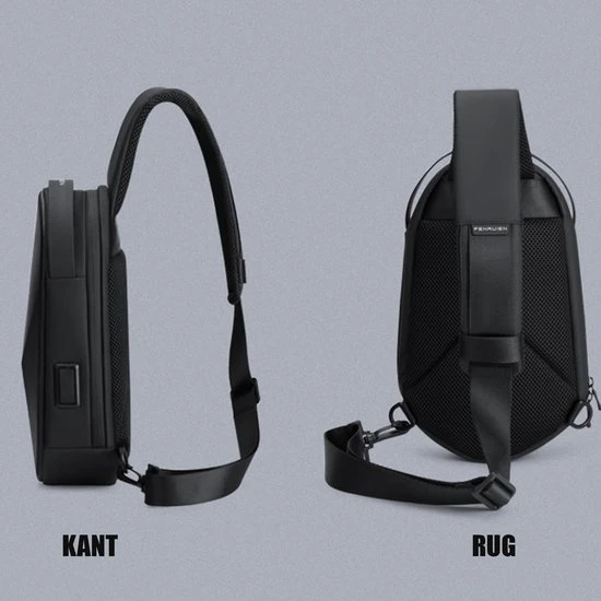 Coupon ❤️ Brandie® - Rugzak - Crossbody Tas Heren - Rugzak Jongens - Rugzak Heren - Model 55-5 - Zwart - USB Opladen - Crossbody Tassen - Waterdicht - Casual Reizen - Koerierstas - Geschikt Voor 7.9 Inch IPad - Gewicht 0.43kg ???? 5 Coupon ❤️ Brandie® - Rugzak - Crossbody Tas Heren - Rugzak Jongens - Rugzak Heren - Model 55-5 - Zwart - USB Opladen - Crossbody Tassen - Waterdicht - Casual Reizen - Koerierstas - Geschikt Voor 7.9 Inch IPad - Gewicht 0.43kg ???? - Afbeelding 3