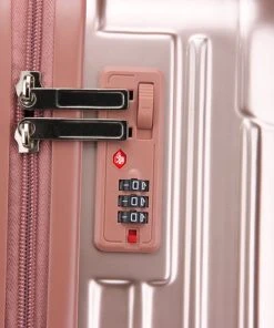 Kopen ???? Royal Swiss - Kofferset - Cijferslot- Lichtgewicht Koffer - 4 Wielen- Rosé Gold ???? -Herschel Shop 550x550 829